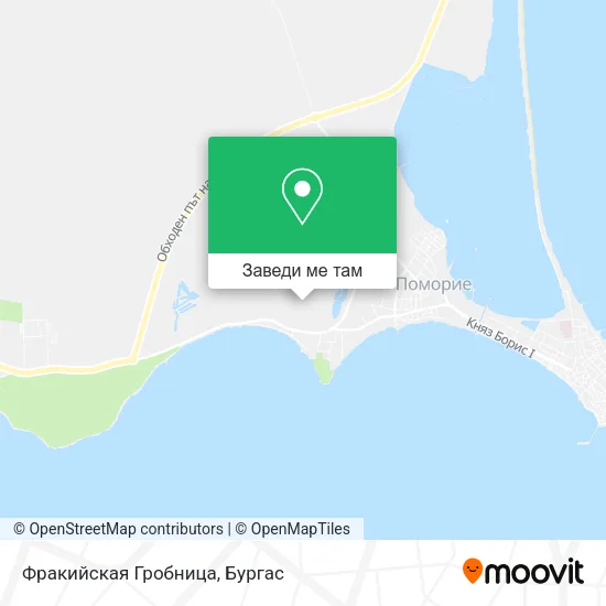 Фракийская Гробница карта