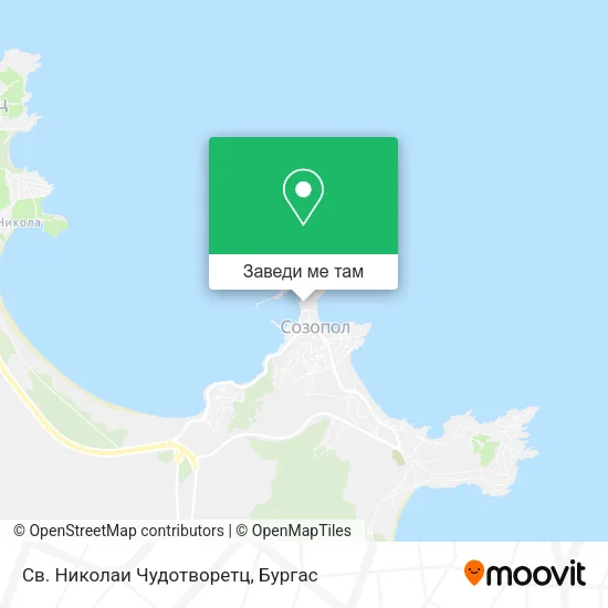 Св. Николаи Чудотворетц карта