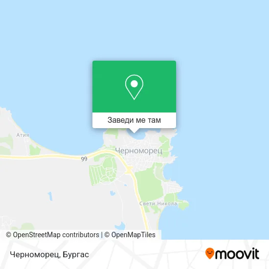 Черноморец карта