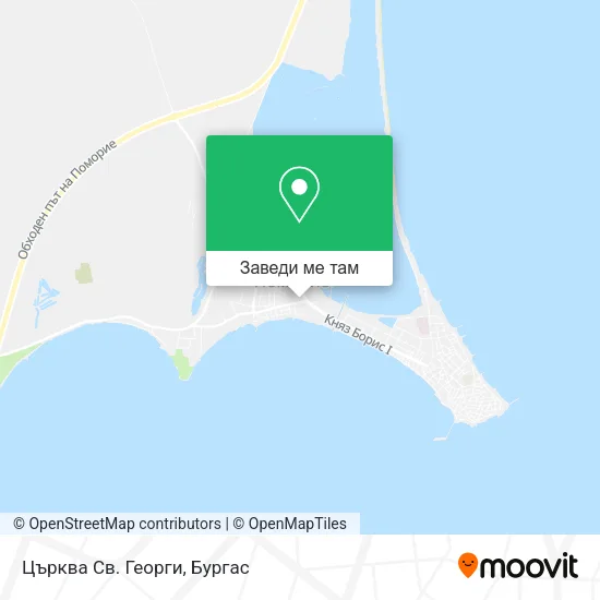Църква Св. Георги карта