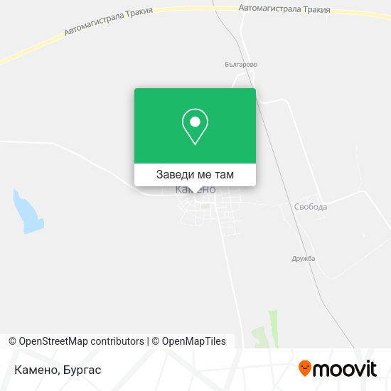 Камено карта