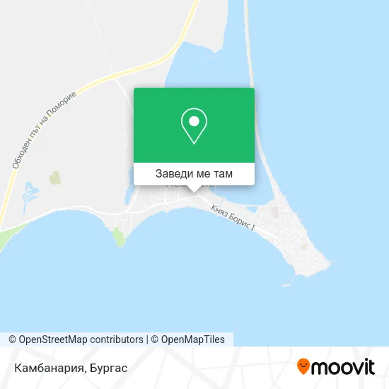 Камбанария карта