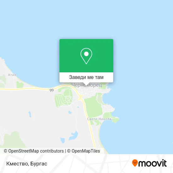 Кмество карта