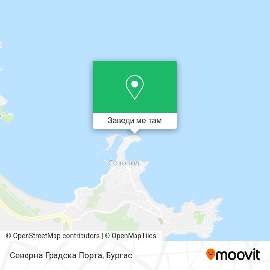 Северна Градска Порта карта