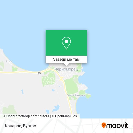 Конарос карта