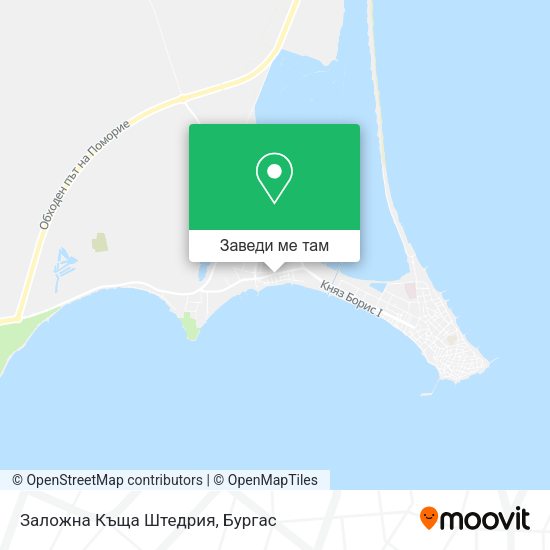 Заложна Къща Штедрия карта