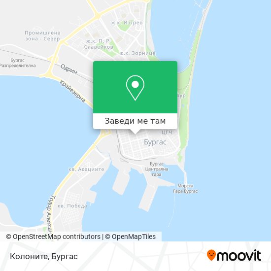 Колоните карта