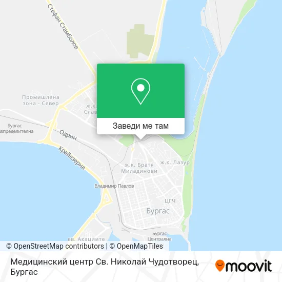 Медицинский центр Св. Николай Чудотворец карта