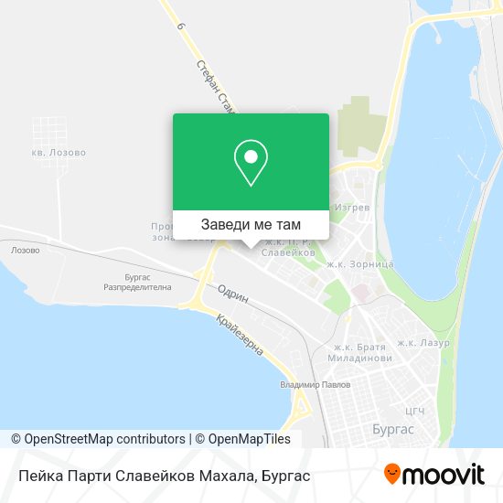 Пейка Парти Славейков Махала карта