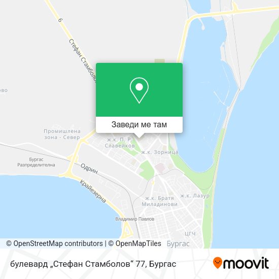 булевард „Стефан Стамболов“ 77 карта