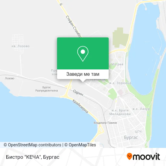 Бистро "КЕЧА" карта