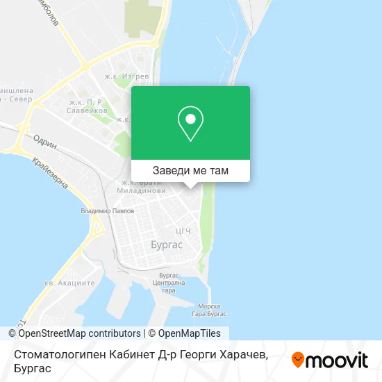 Стоматологипен Кабинет Д-р Георги Харачев карта