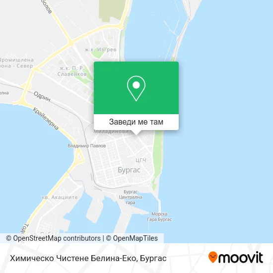 Химическо Чистене Белина-Еко карта