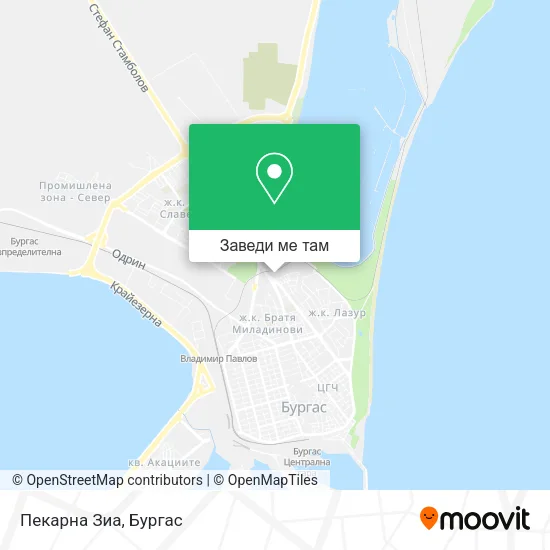 Пекарна Зиа карта