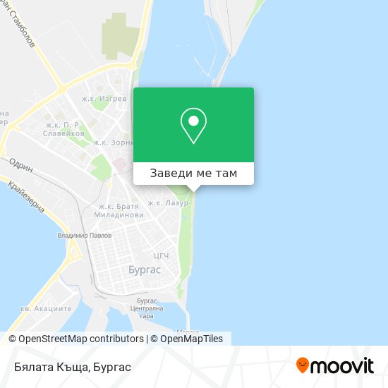 Бялата Къща карта