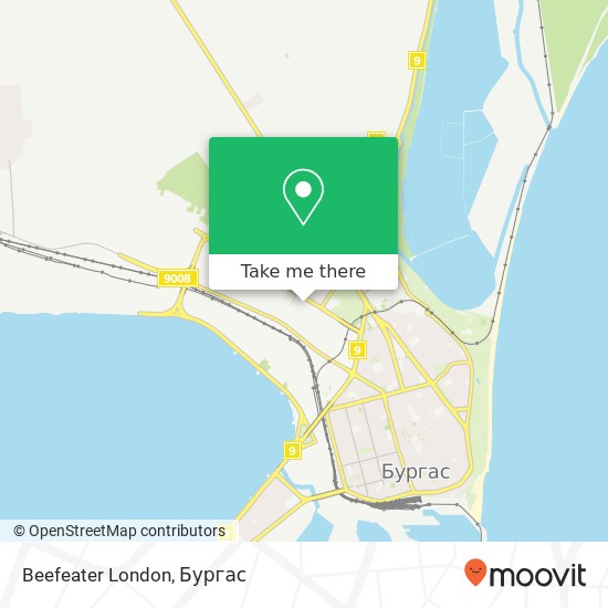 Beefeater London карта