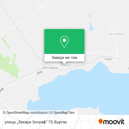 улица „Захари Зограф“ 75 карта