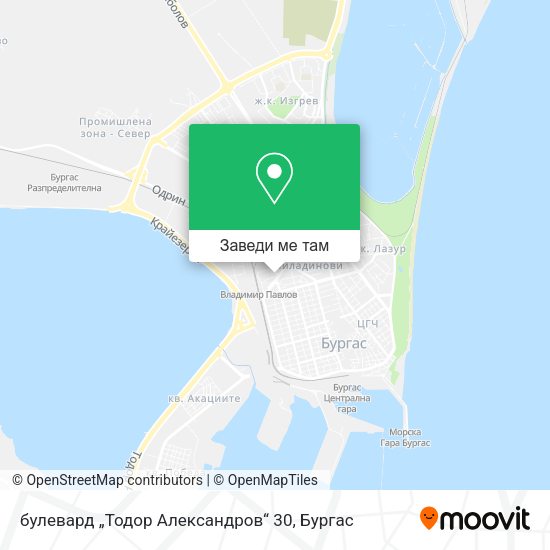 булевард „Тодор Александров“ 30 карта