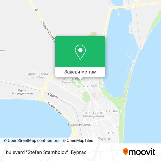 bulevard "Stefan Stambolov" карта