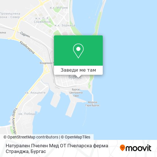 Натурален Пчелен Мед ОТ Пчеларска ферма Странджа карта