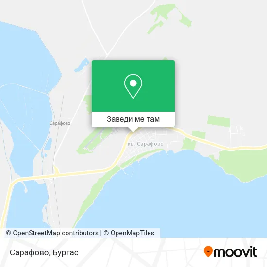 Сарафово карта