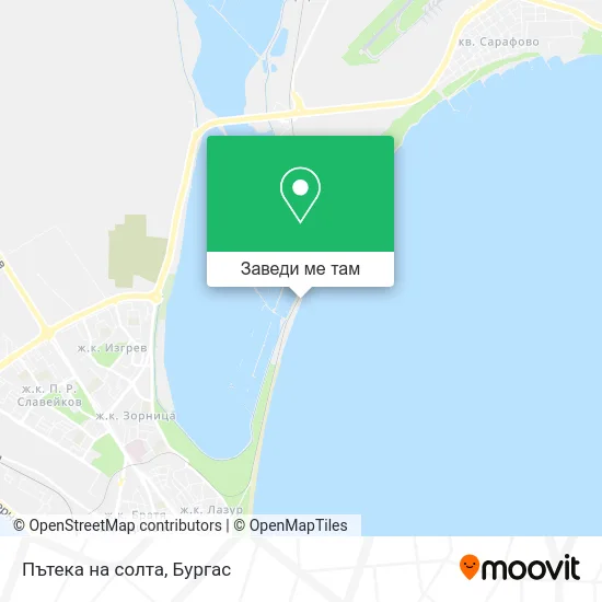 Пътека на солта карта