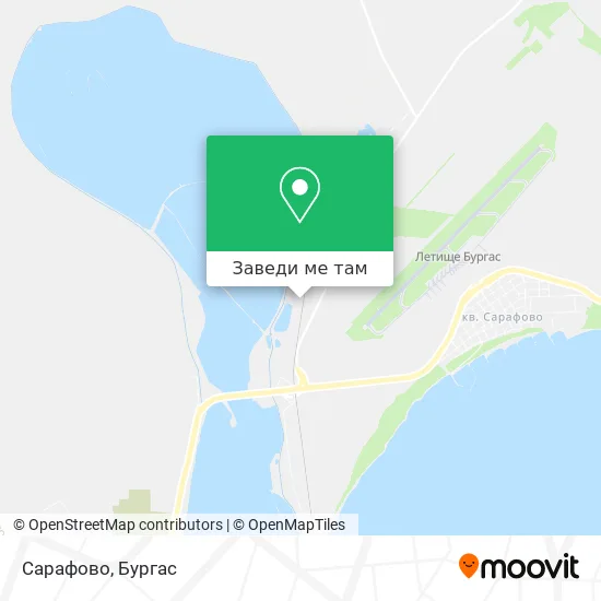 Сарафово карта