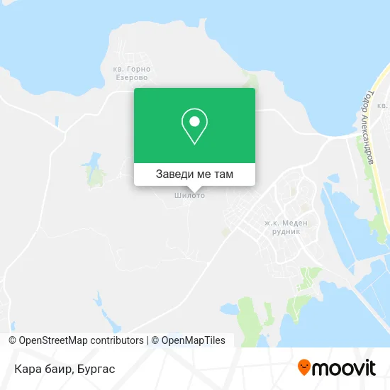 Кара баир карта