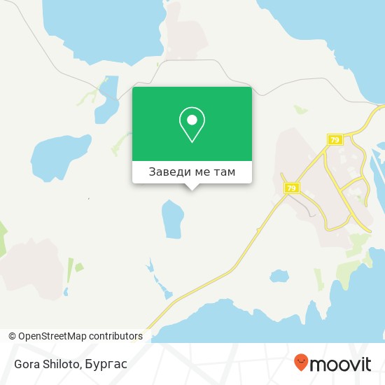 Gora Shiloto карта