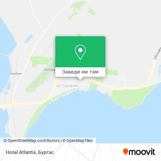 Hotel Atlantis карта