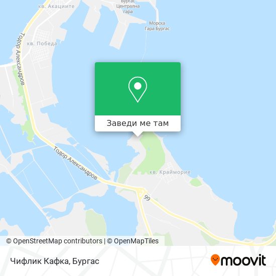 Чифлик Кафка карта
