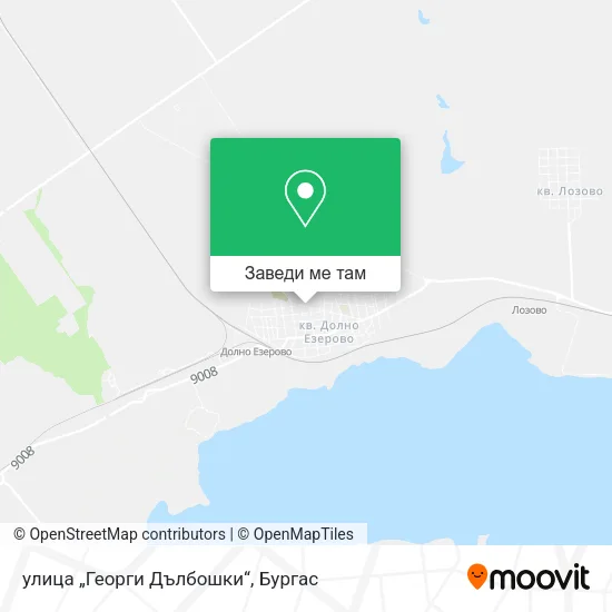 улица „Георги Дълбошки“ карта