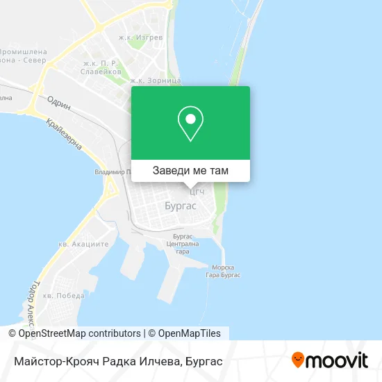 Майстор-Крояч Радка Илчева карта
