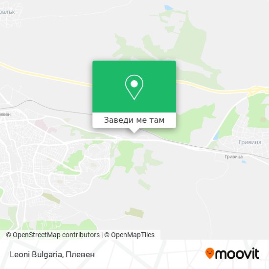 Leoni Bulgaria карта