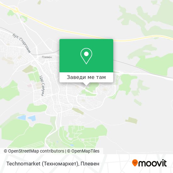 Technomarket (Техномаркет) карта