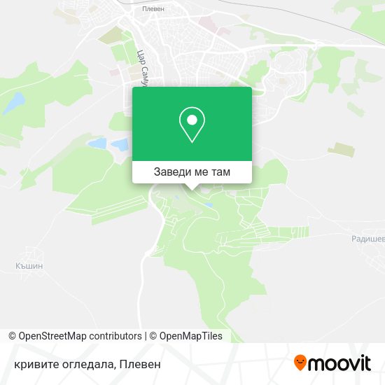 кривите огледала карта