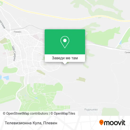 Телевизионна Кула карта