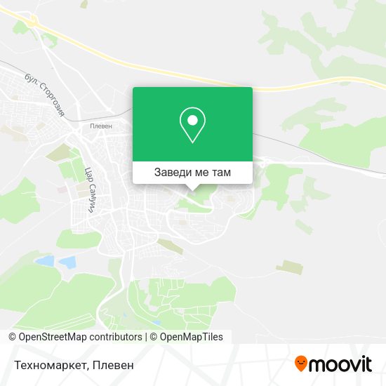Техномаркет карта