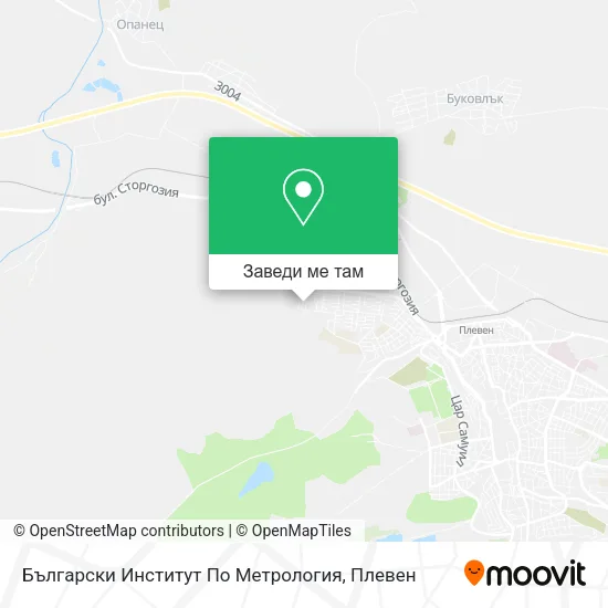 Български Институт По Метрология карта