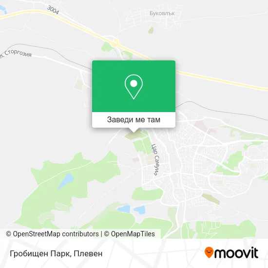 Гробищен Парк карта