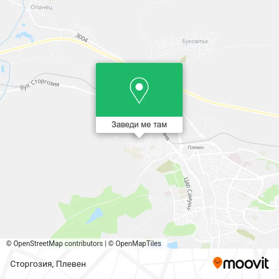 Сторгозия карта