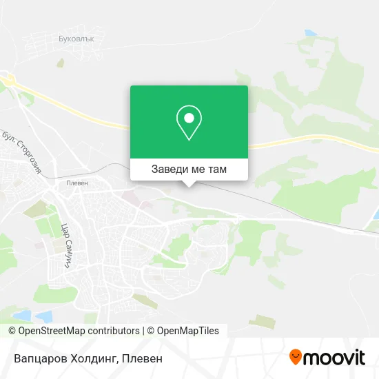 Вапцаров Холдинг карта