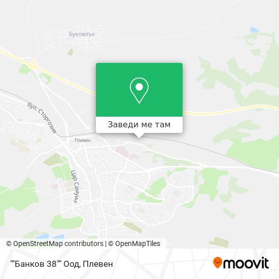 ""Банков 38"" Оод карта