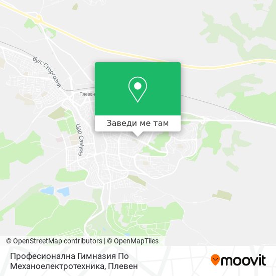 Професионална Гимназия По Механоелектротехника карта