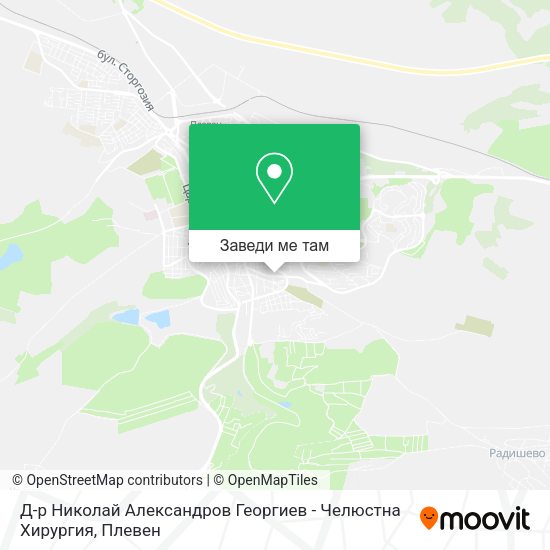 Д-р Николай Александров Георгиев - Челюстна Хирургия карта