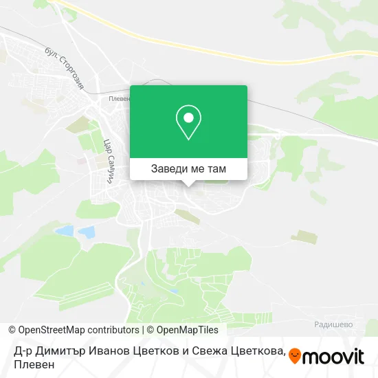 Д-р Димитър Иванов Цветков и Свежа Цветкова карта