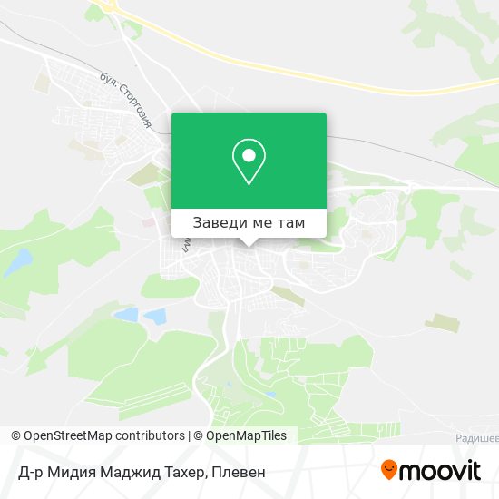 Д-р Мидия Маджид Тахер карта