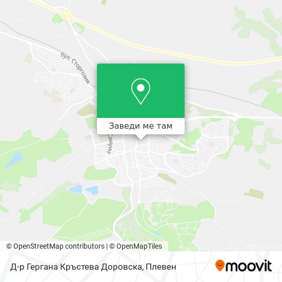 Д-р Гергана Кръстева Доровска карта
