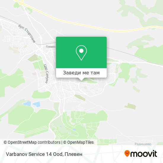 Varbanov Service 14 Ood карта