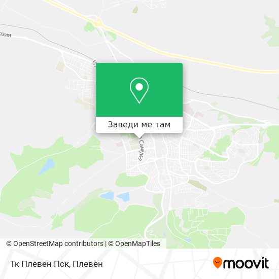 Тк Плевен Пск карта